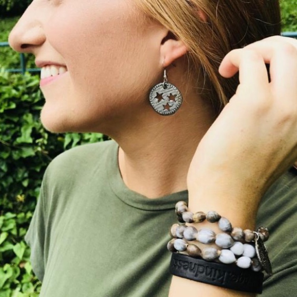 TN earrings: Handmade in Haiti